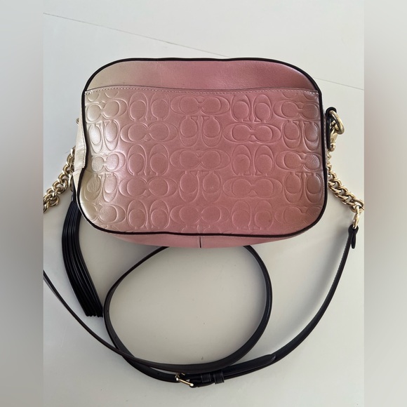 Coach Gradient Pink and Gold Crossbody Bag - Picture 3 of 16